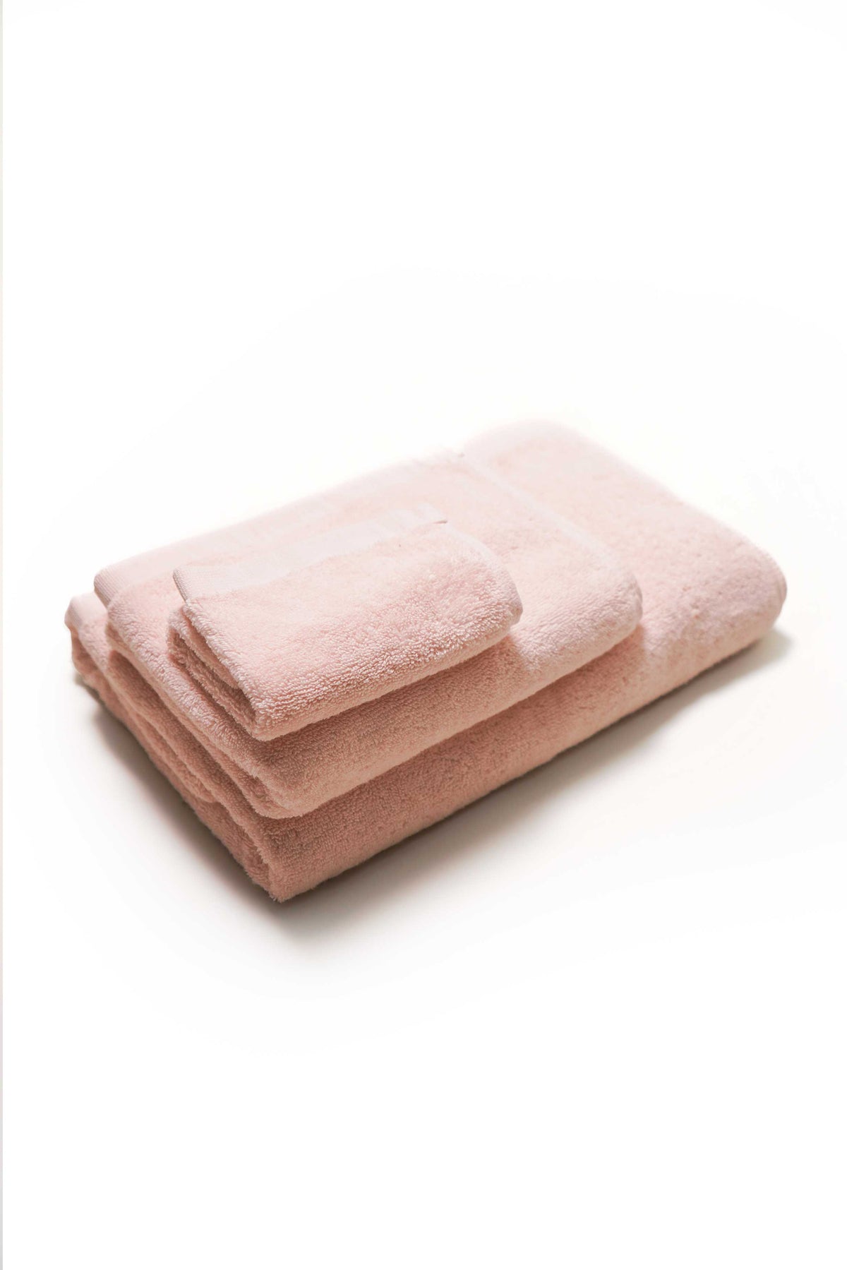Danube, Classic Cotton Towel Set in Morning Pink