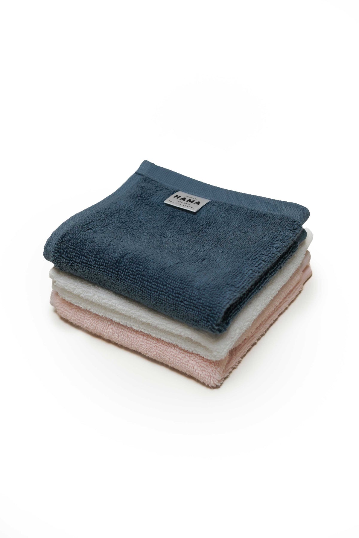 Danube, Classic Cotton Face Cloth in Morning Pink