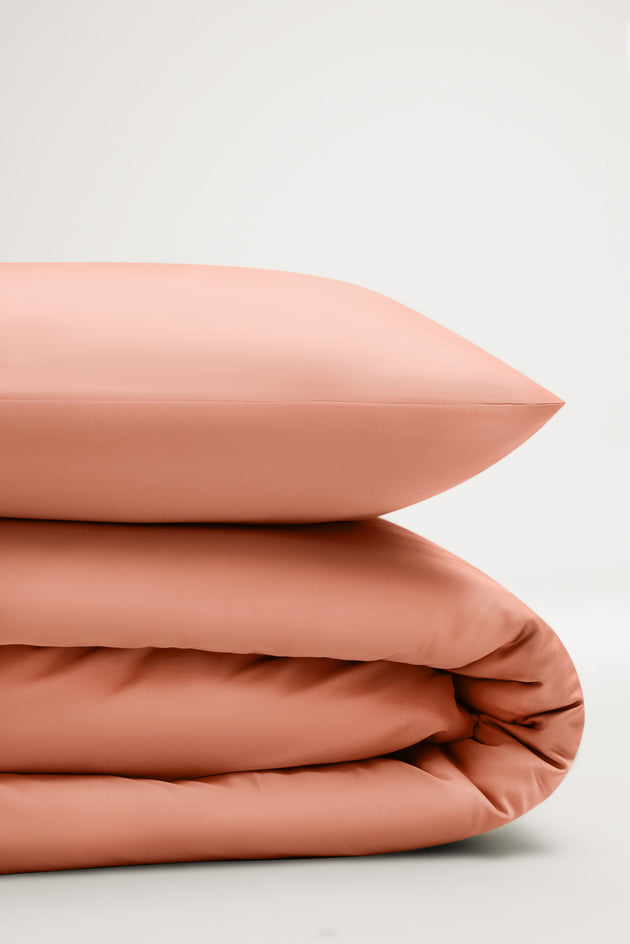 Bali, Bamboo Bedding Set in Dust Pink