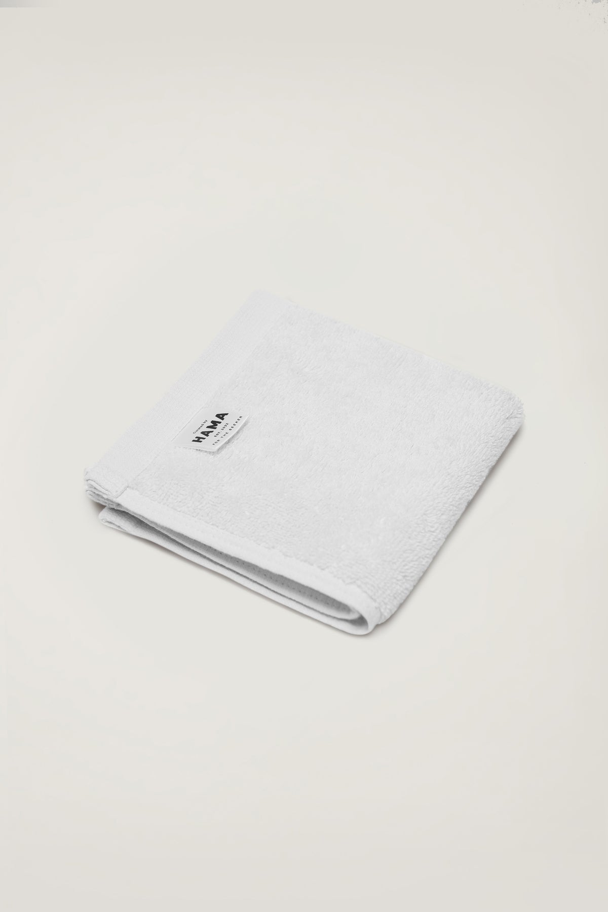 Danube, Classic Cotton Face Cloth in White