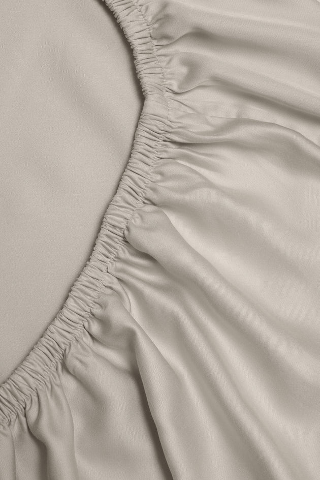 Bali, Bamboo Fitted Sheet in Sand