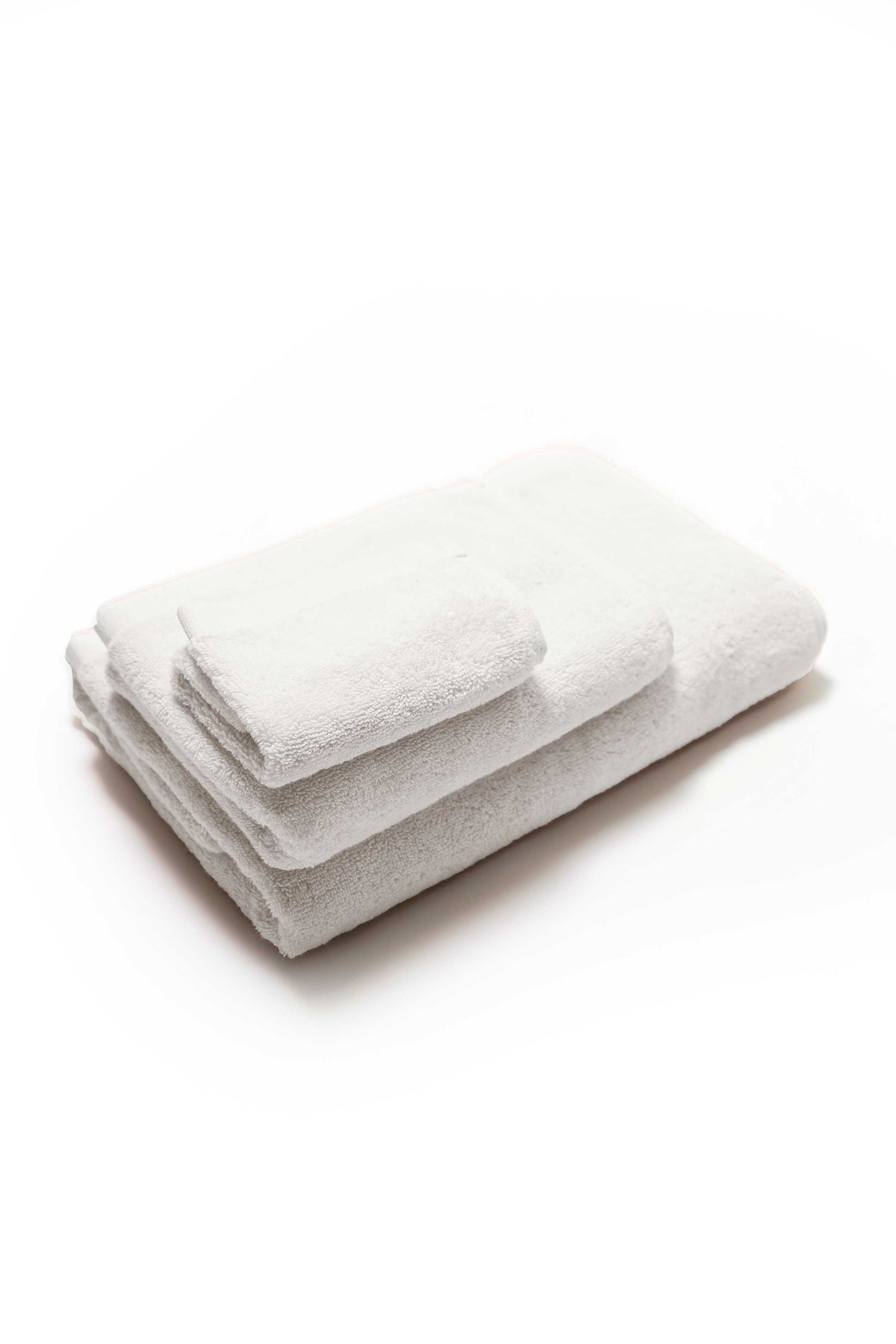 Danube, Classic Cotton Towel Set in White