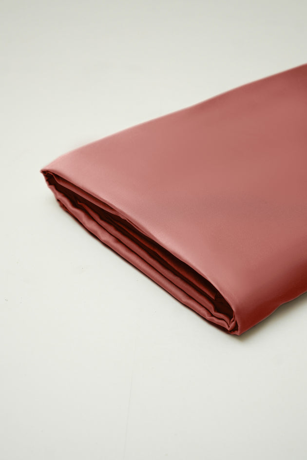 Kolachi, Sateen Top Sheet in Terracotta