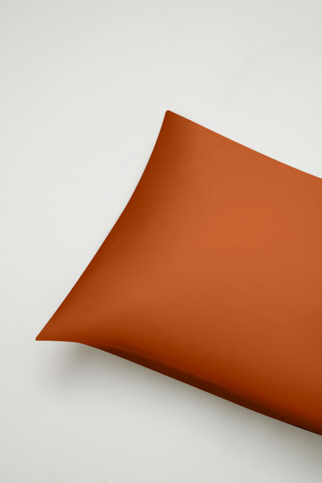 Bali, Bamboo Pillowcases in Burnt Orange