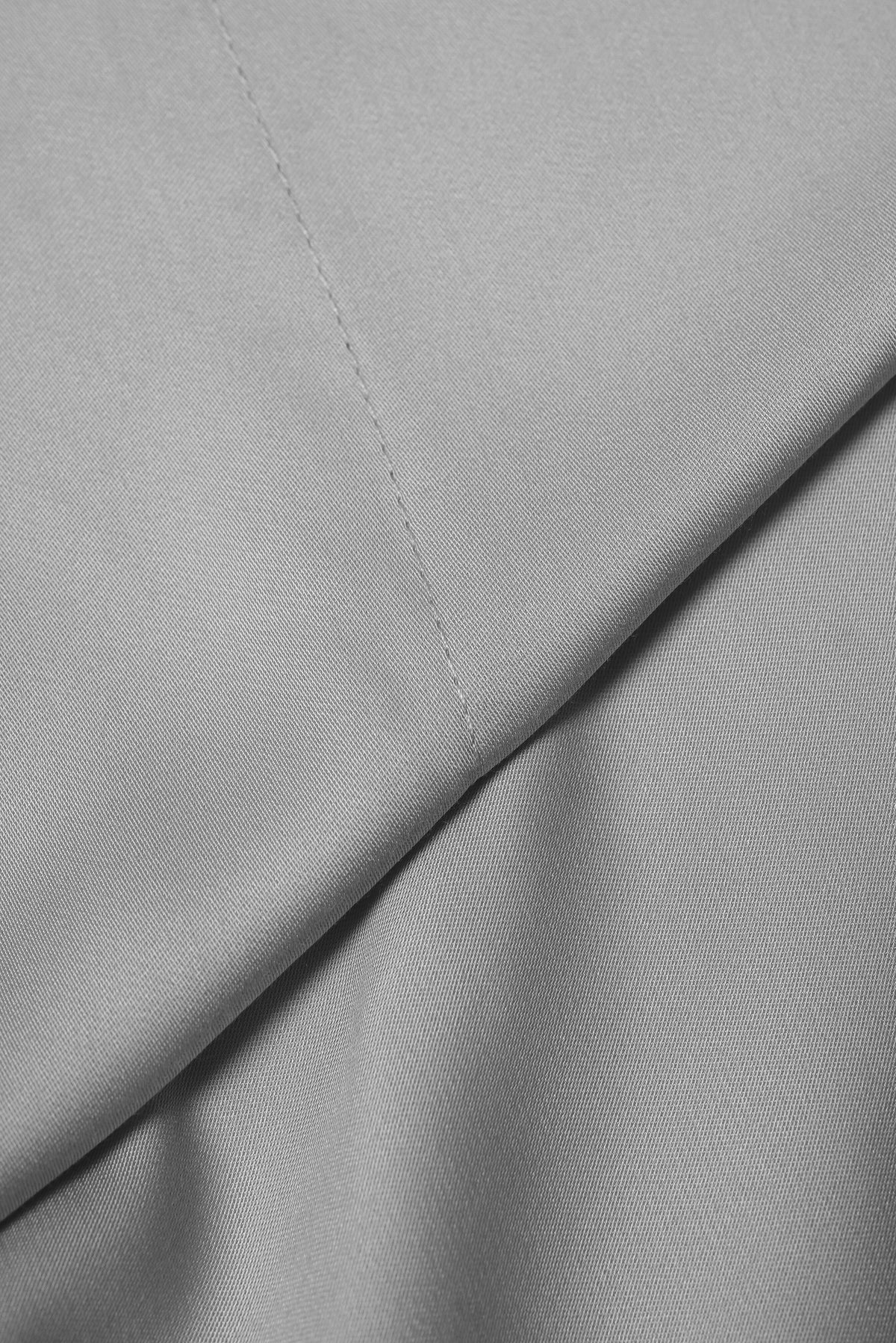 Bali, Bamboo Fitted Sheet in Light Grey