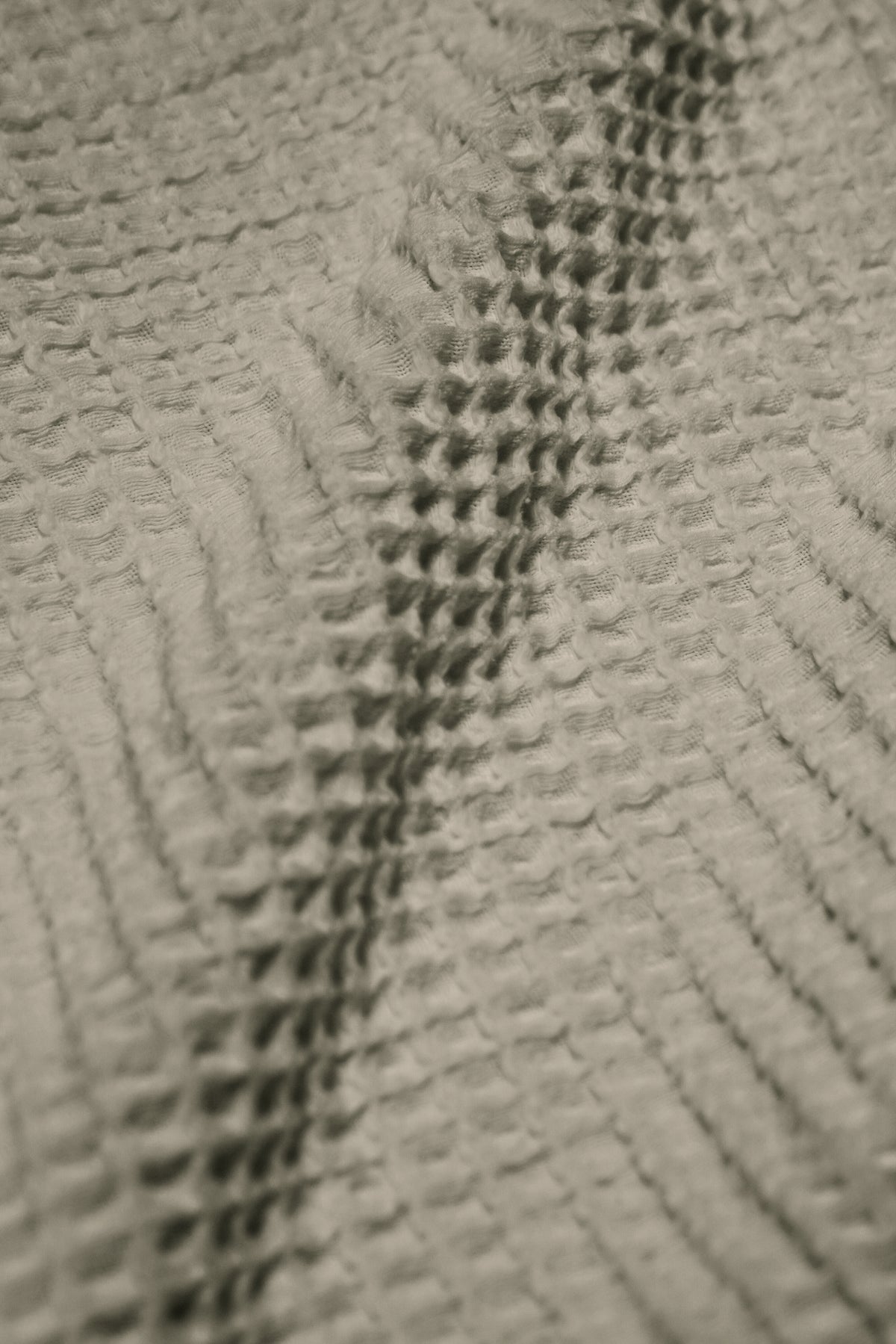 Nile, Waffle Cotton Hand Towel in Sage