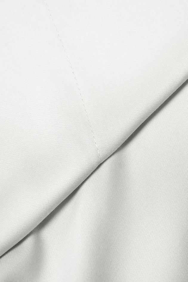 Bali, Bamboo Fitted Sheet in White