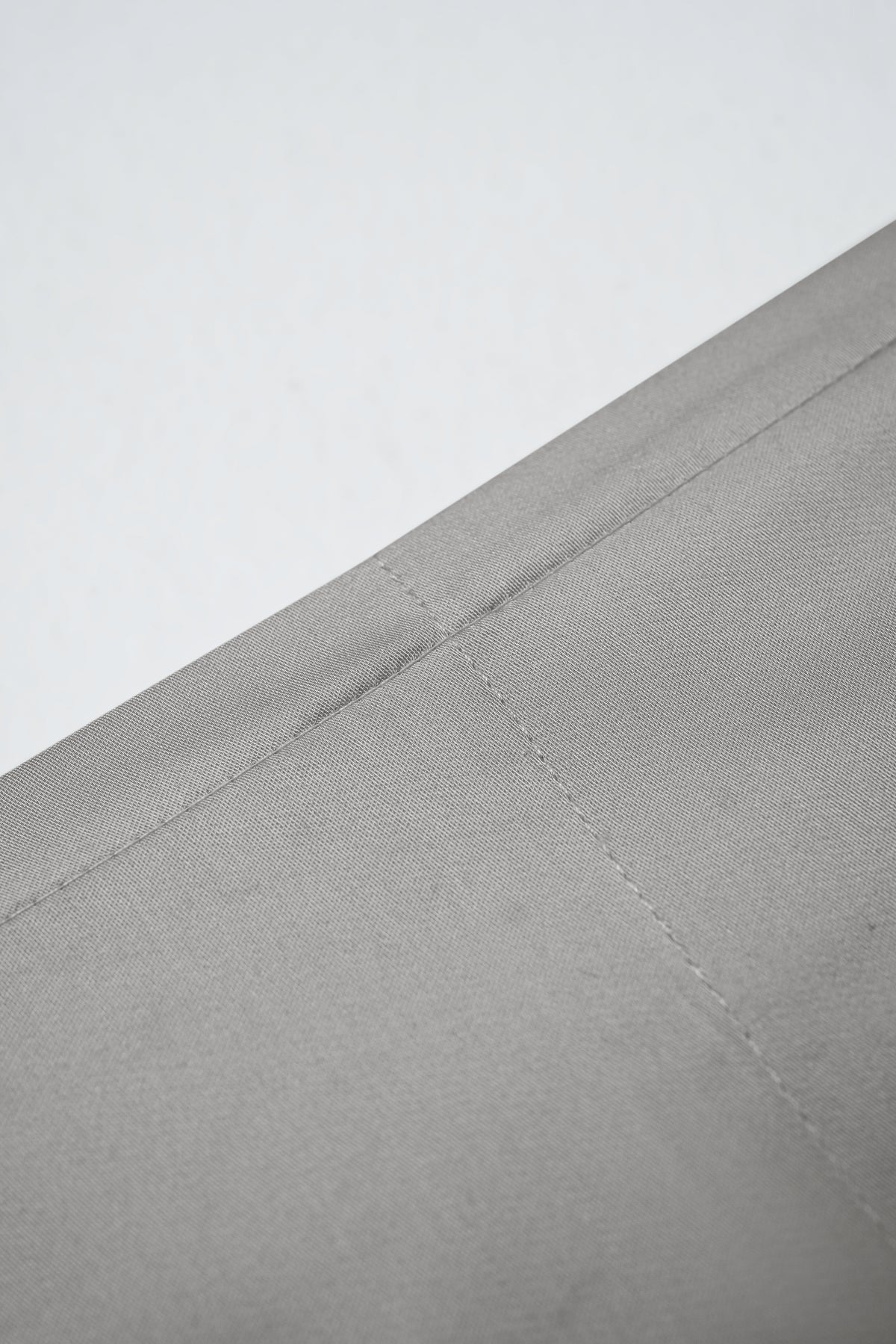 Bali, Bamboo Duvet Cover in Light Grey