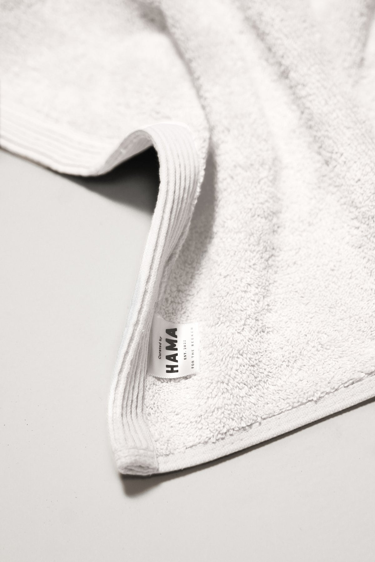 Seine, Bordered Cotton Towel Set in White