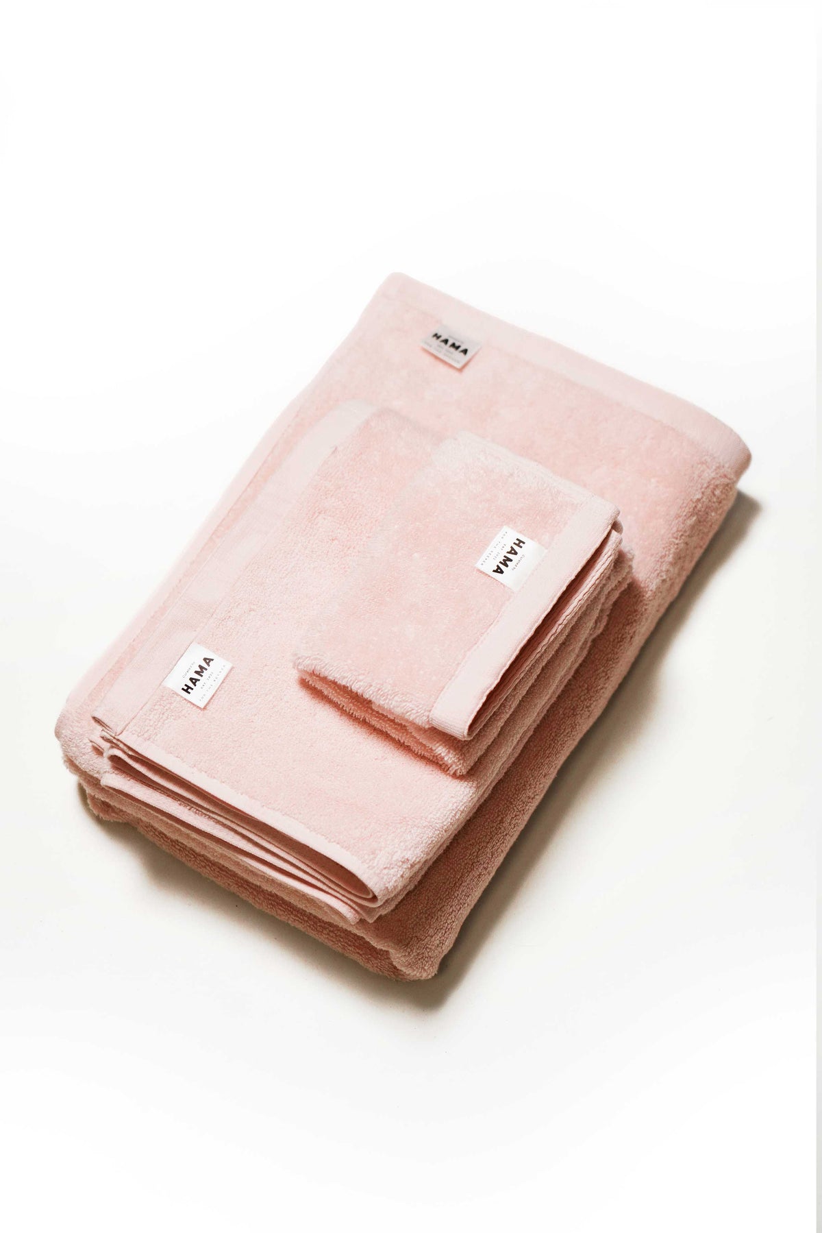 Danube, Classic Cotton Face Cloth in Morning Pink