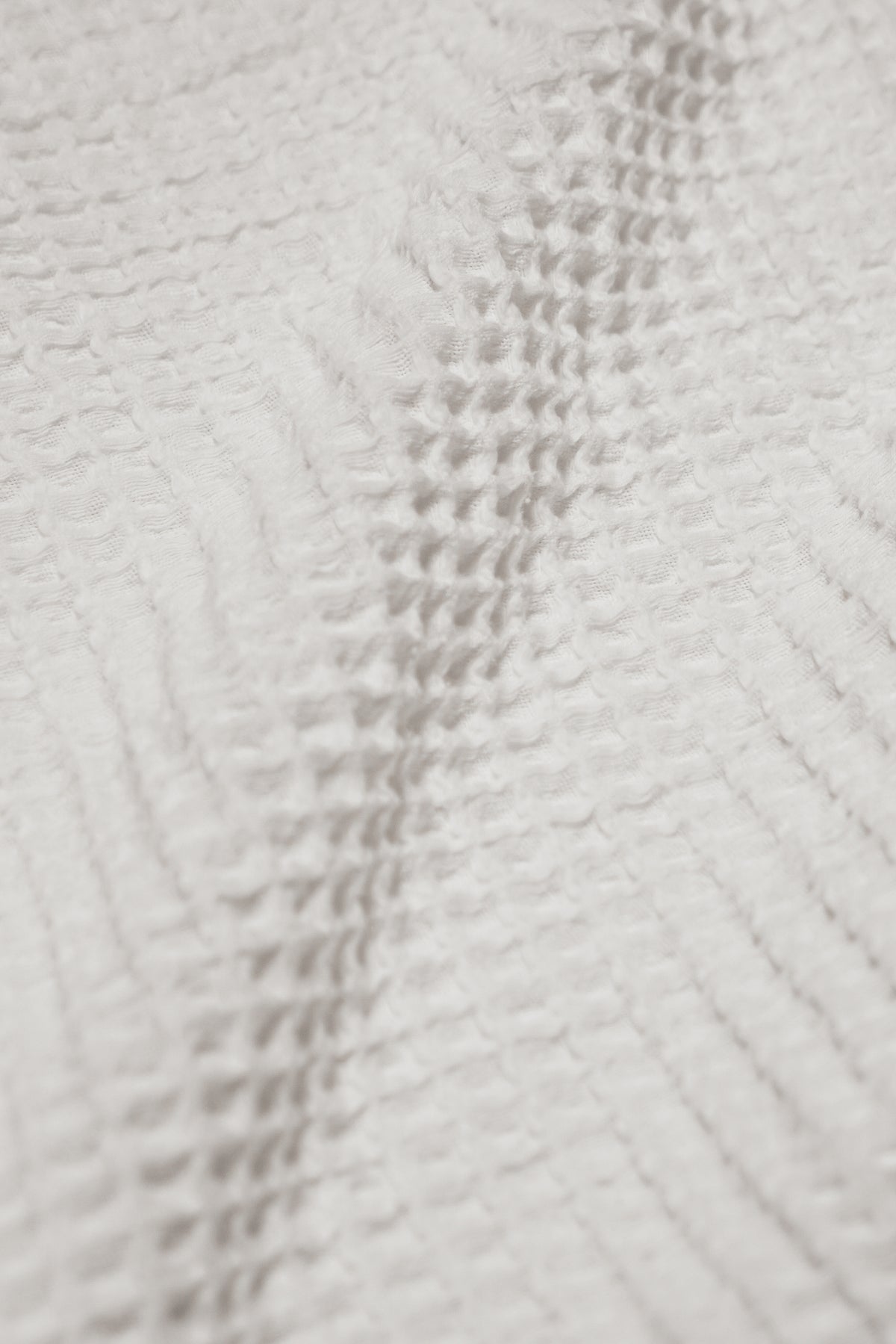Nile, Waffle Cotton Towel Sets in White