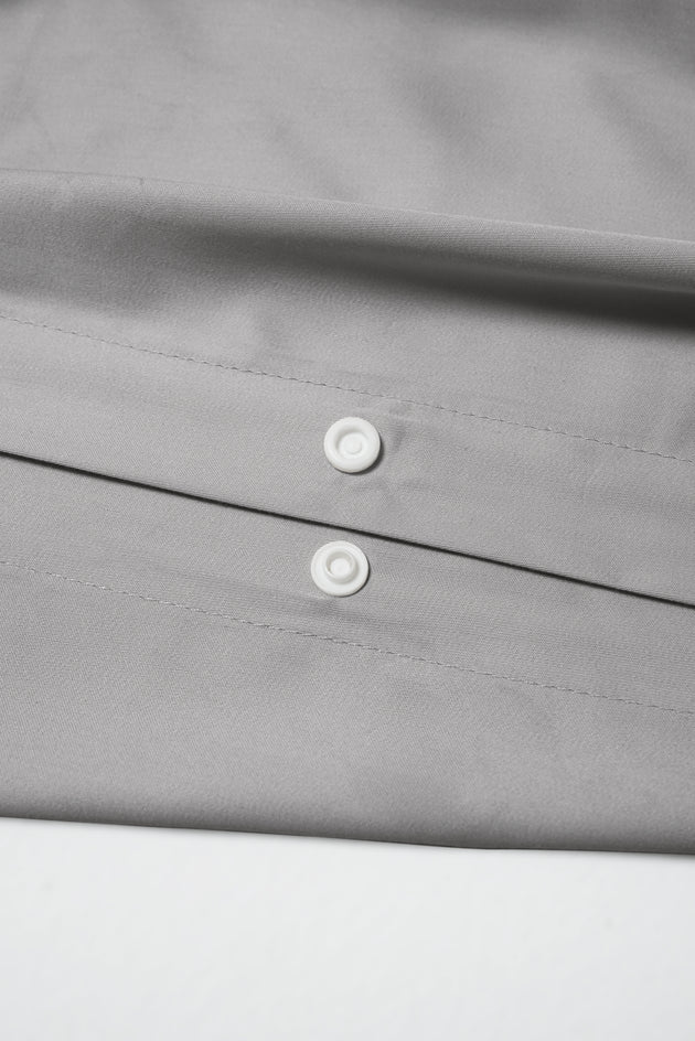 Bali, Bamboo Duvet Cover in Light Grey