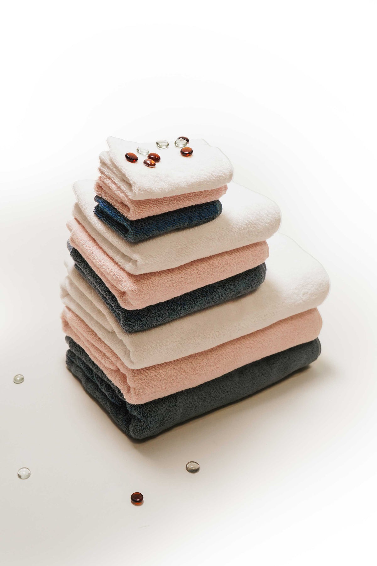 Danube, Classic Cotton Towel Set in White