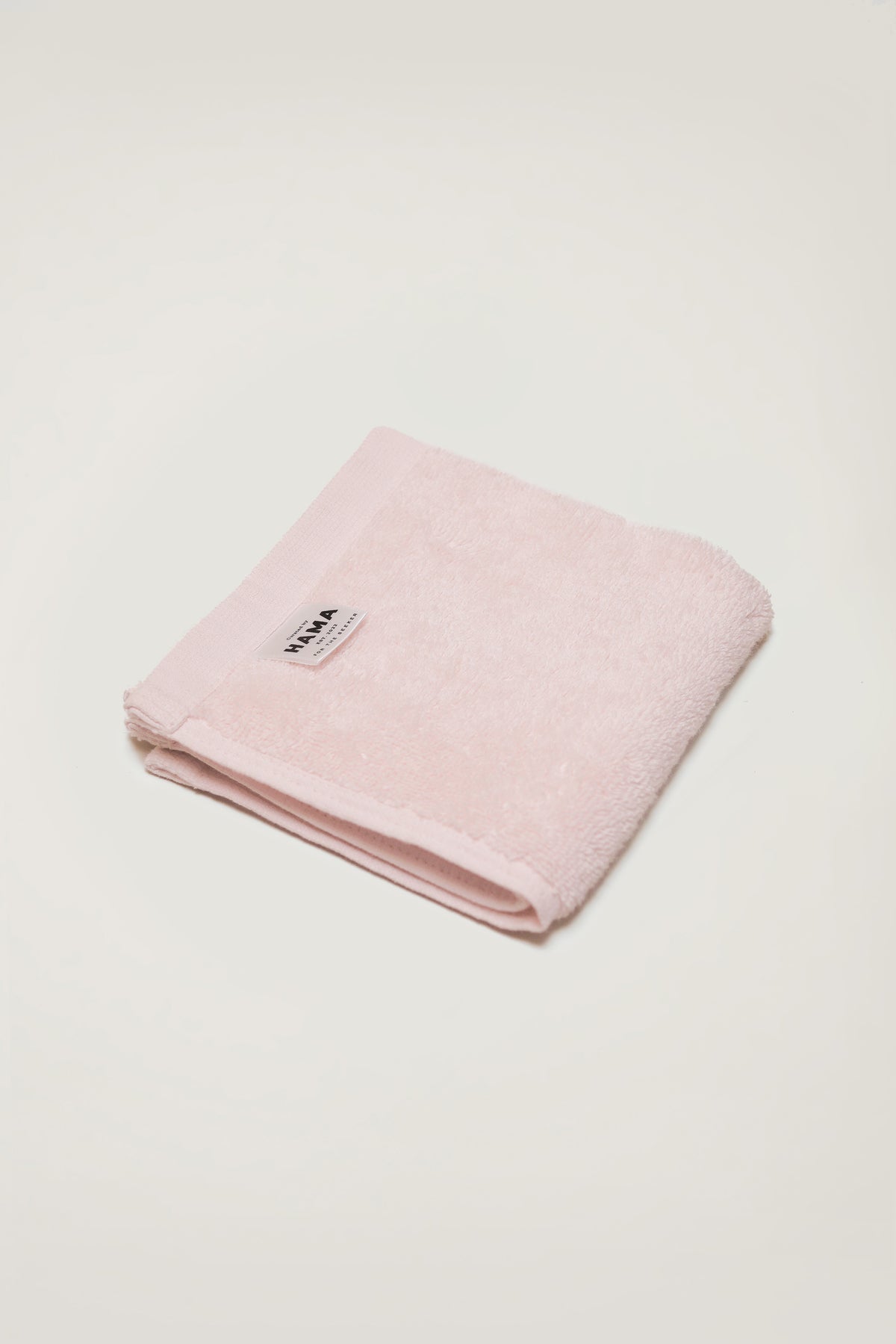 Danube, Classic Cotton Face Cloth in Morning Pink